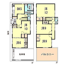 大庄西町3丁目貸家
