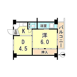 ビレッジハウス鴻池4号棟 102