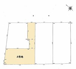 川口市上青木6丁目　建築条件なし売地　A号地