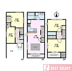 川口市西川口3丁目　中古戸建