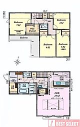 川口市大字源左衛門新田　新築戸建