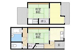 大阪市東住吉区西今川１丁目の一戸建て