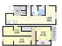 阪南町3丁目3L戸建