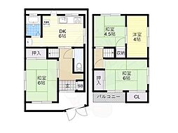 住道矢田5丁目貸家