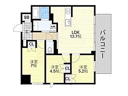 レ・ジェイド四天王寺夕陽丘