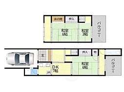 駒川1丁目貸家