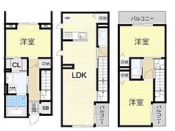 大阪市阿倍野区相生通２丁目の一戸建て