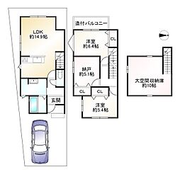 京都市右京区花園中御門町の一戸建て