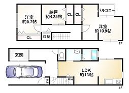 京都市下京区小坂町の一戸建て