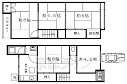 京都市北区衣笠鏡石町の一戸建て