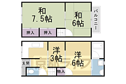 高野西開町貸家 -