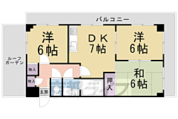 ハイムフロイデン一乗寺 F-3