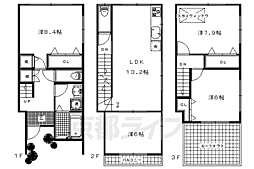 京都市上京区堀川通鞍馬口上る瑞光院前町の一戸建て