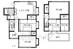 修学院千万田町貸家