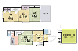 京都市伏見区醍醐柏森町の一戸建て