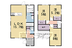 長岡京市奥海印寺大見坊の一戸建て