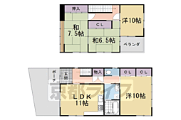 京都市右京区嵯峨天龍寺北造路町の一戸建て