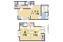 京都市西京区下津林番条町の一戸建て
