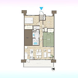 Ｄ‘グラフォートレイクタウン　Ｄ館