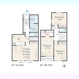 西区三橋5丁目 第1期 2号棟