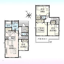 久喜市南7期 2号棟