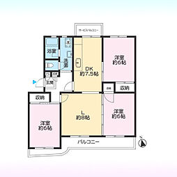 上尾東団地　8号棟　1階