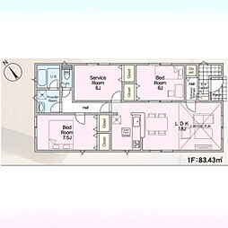 鴻巣市筑波第5　2期 3号棟
