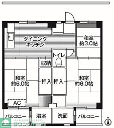 ビレッジハウス小比企2号棟 (402号室)