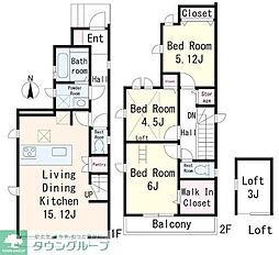 国立市西2丁目戸建て
