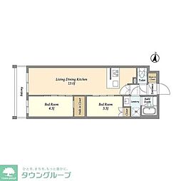 アジールコート練馬中村橋 205