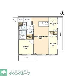 アジールコート練馬中村橋 118