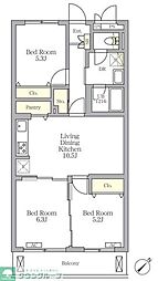 メゾンカルム中落合Ｓｏｕｔｈ 103