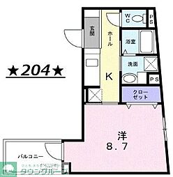 ビレッジ　アップ　渋谷 204