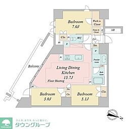 ドゥーエ早稲田 401