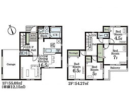 市川市若宮3丁目　新築戸建　全2棟1号棟 1号棟