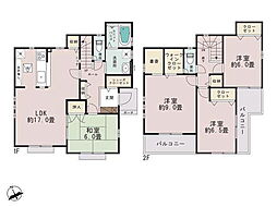 船橋市馬込町　中古戸建　オール電化4ＬＤＫ