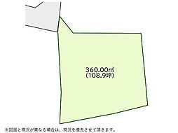 松戸市小山　売地　敷地ゆとりの100坪