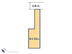 市川市福栄2丁目　売地　2号地 2号地