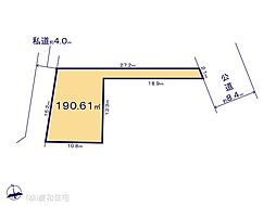 松戸市古ケ崎　売地　建築条件なし