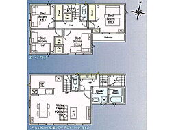 市川市原木4丁目　新築戸建　1号棟 1号棟