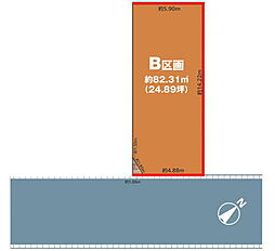 浦安市弁天4丁目　売地　B区画 B号地