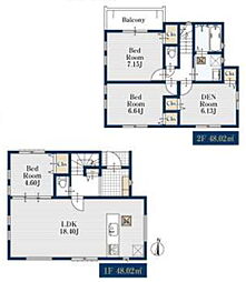 市川市須和田1丁目　新築戸建　1号棟 1号棟