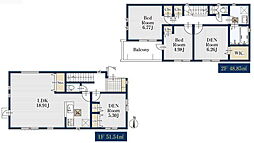 市川市須和田1丁目　新築戸建　2号棟 2号棟