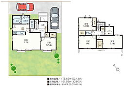 市川市大野町1丁目 新築戸建 南庭×駐車場2台可