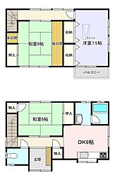 市川市大野町1丁目　中古戸建　北西×南西角地