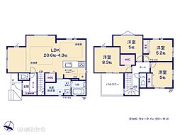 船橋市高根台4丁目　新築戸建　4LDK 1号棟