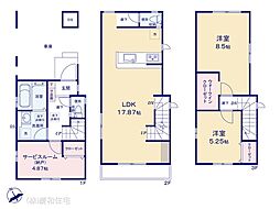 市川市本行徳　新築戸建　全9棟 4号棟