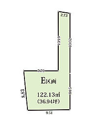 千葉県市川市曽谷1 売地 全6区画 E号地