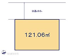 市川市北国分2丁目　売地　風致地区の3区画 E号地