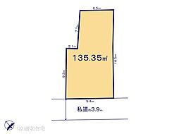 市川市曽谷4丁目　売地　建築条件なし